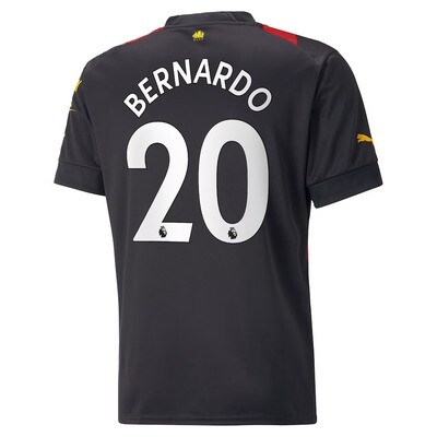 Manchester City Bernardo Silva 20   Away Jersey Shirt 22/23