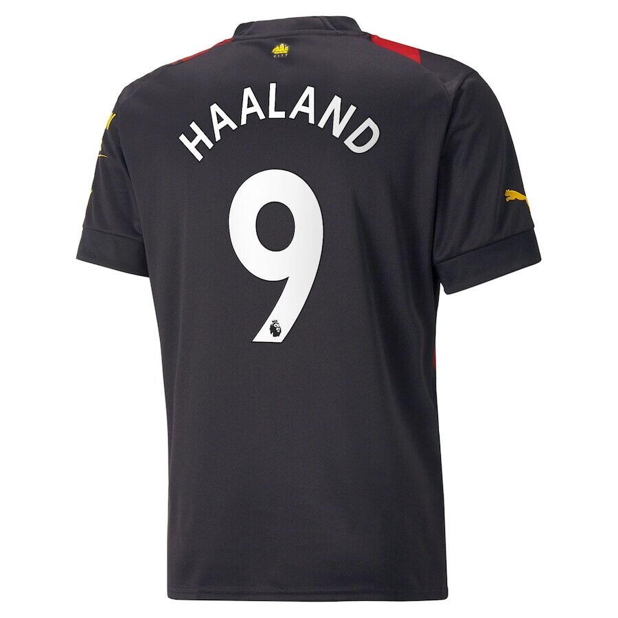 Manchester City Erling Haaland 9 Away Jersey Shirt 22/23