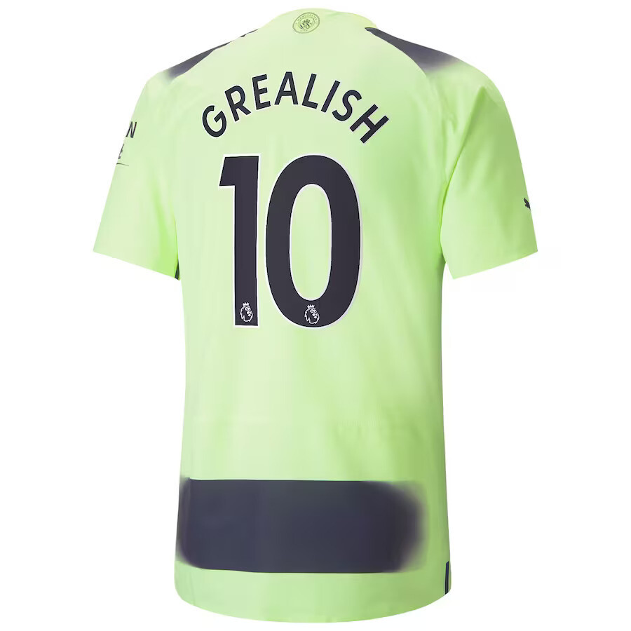 Manchester City Jack Grealish 10 Third Third Jersey 22/23 (Player Version)