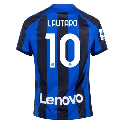 Inter Milan Lautaro Martínez #10 Home Jersey 22-23