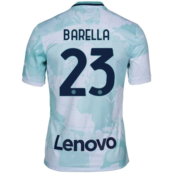 Inter Milan Nicolò Barella #23 Away Jersey 22-23