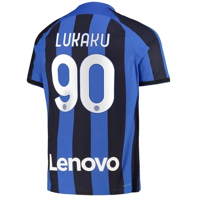 Inter Milan Romelu Lukaku #90 Home Jersey 2022/23 (Player Version)