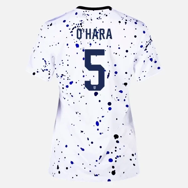 USWNT USA  Kelley O'Hara #5 Women's World Cup Home Jersey 2023