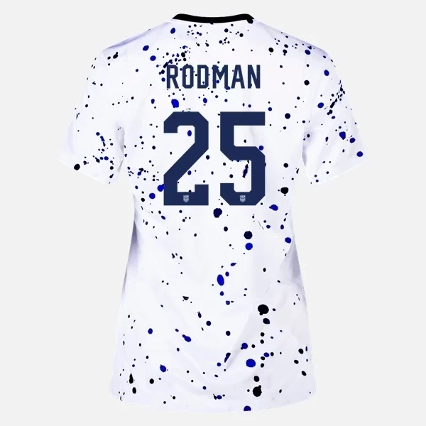 USWNT USA Trinity Rodman #25 Women's World Cup Home Jersey 2023
