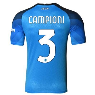 Napoli Home Campioni /Champion 3 Soccer Jersey 22-23