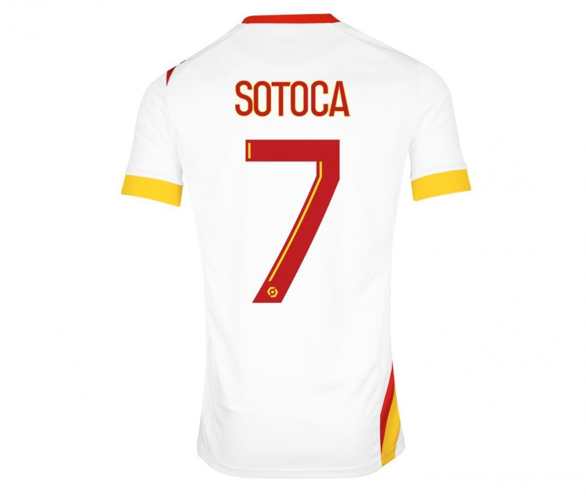 RC Lens Away Florian Sotoca 7 Jersey Shirt 2022-2023