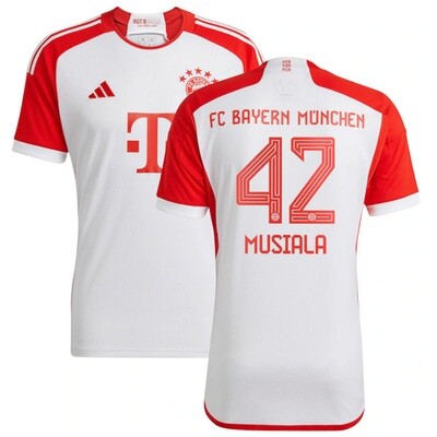 23-24 Bayern Munich Home Jersey MUSIALA 42