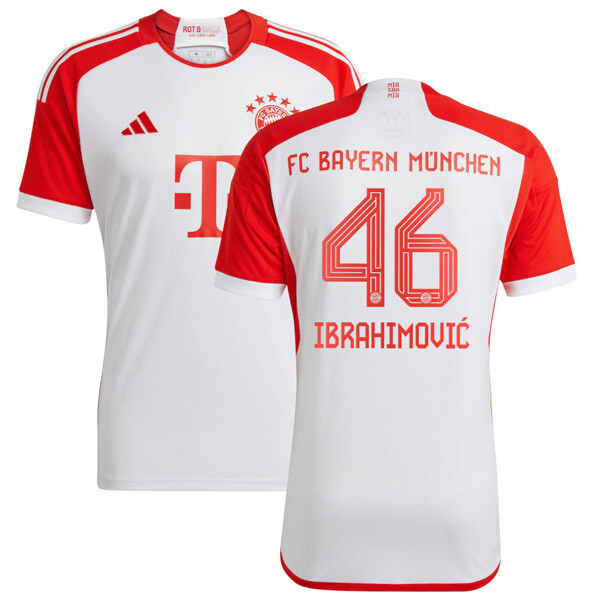 23-24 Bayern Munich Home Jersey IBRAHIMOVIĆ 46