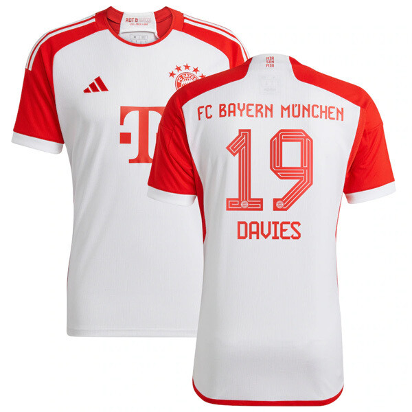 23-24 Bayern Munich Home Jersey DAVIES 19