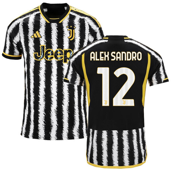 23-24 Juventus Home Jersey ALEX SANDRO 12
