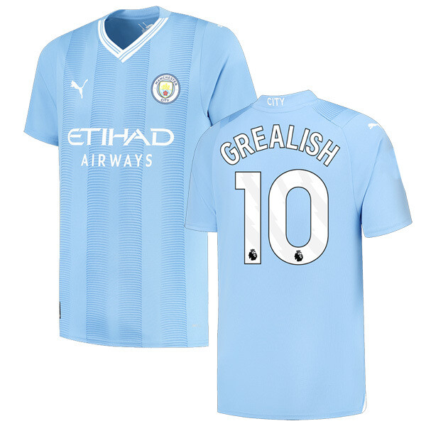 23-24 Manchester City Home Jersey GREALISH 10