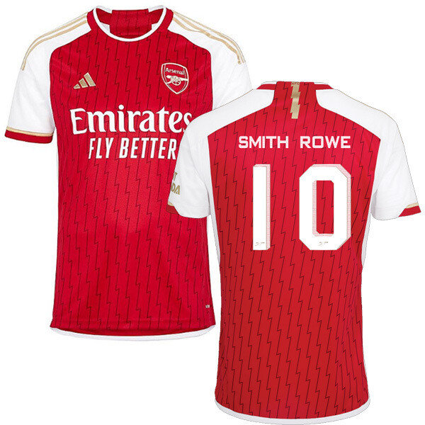 23-24 Arsenal Home Jersey SMITH ROWE 10 UCL