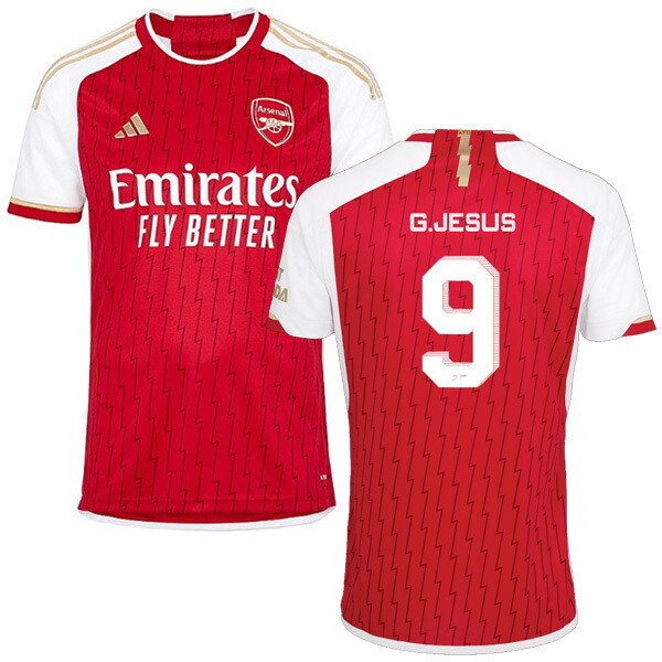 23-24 Arsenal Home Jersey G. JESUS 9 UCL