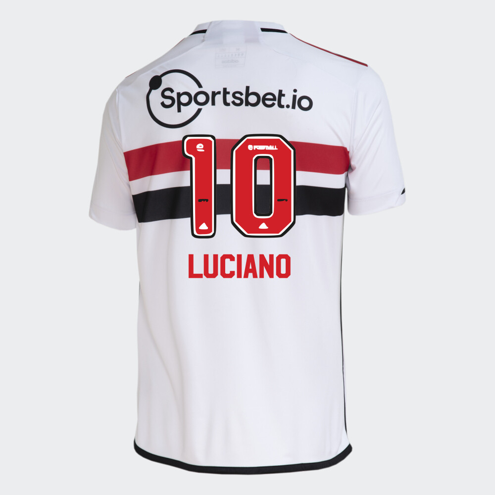 Sao Paulo FC Luciano 10 Home Jersey 2023/24