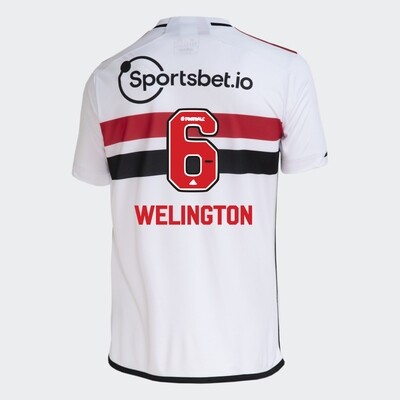 Sao Paulo FC Welington 6 Home Jersey 2023/24