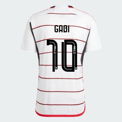 Flamengo Away  Gabi 10 (Gabigol) Jersey Shirt 2023/24
