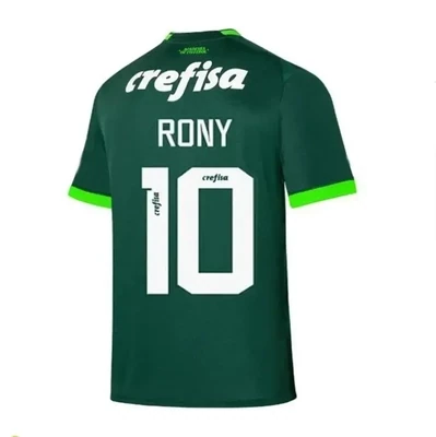 Palmeiras Home RONY #10 Soccer Football Jersey Shirt 23-24