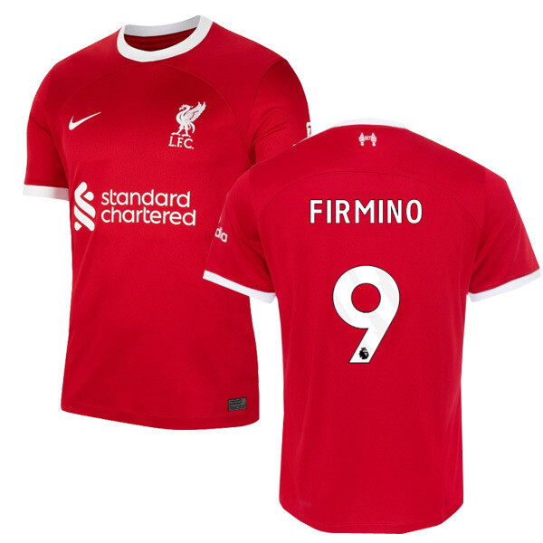 23-24 Liverpool Home Jersey FIRMINO 9 EPL