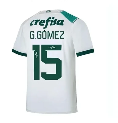 Palmeiras Gustavo Gómez #15 Away Soccer Football Shirt 2023-24