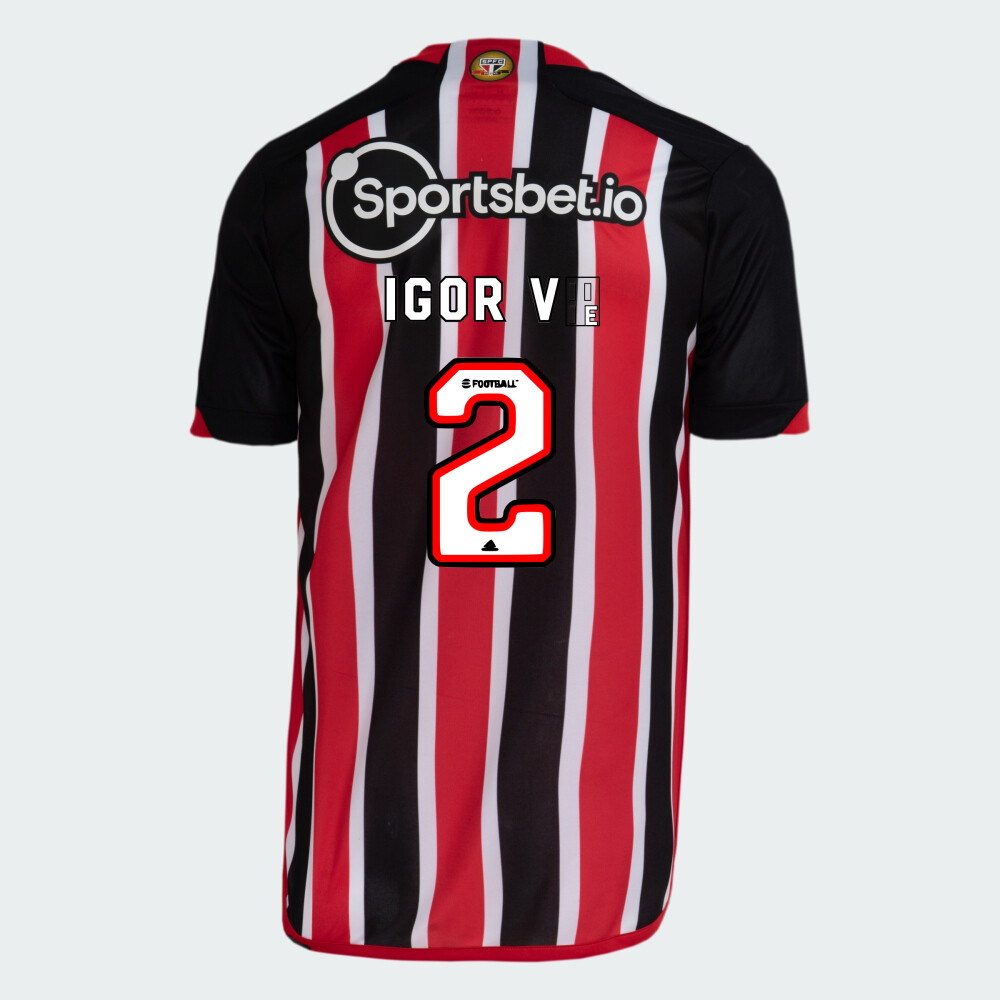 Sao Paulo FC Igor Vinicius 2 Home Jersey 2023/24