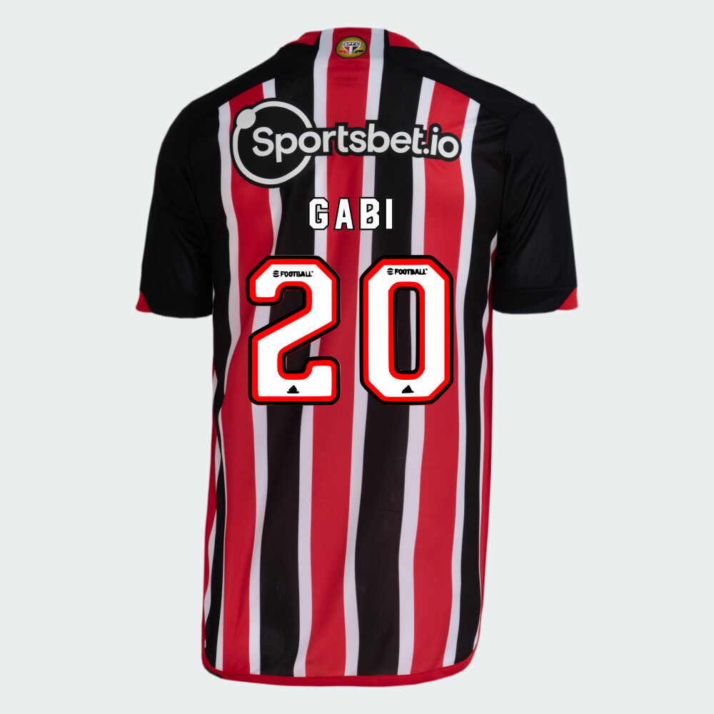 Sao Paulo FC Gabriel Neves 20 Away Jersey 2023/24