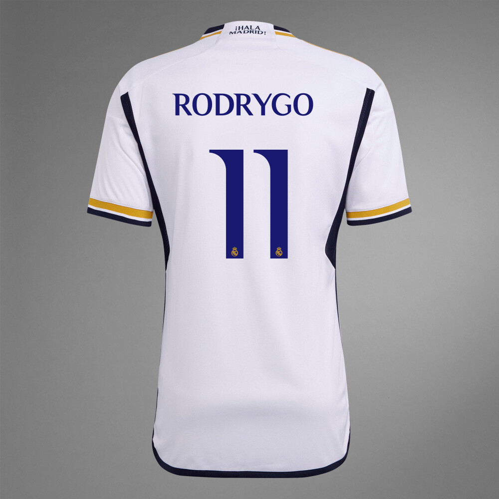 Real Madrid Home Rodrygo #11 Jersey Kit 2023/2024