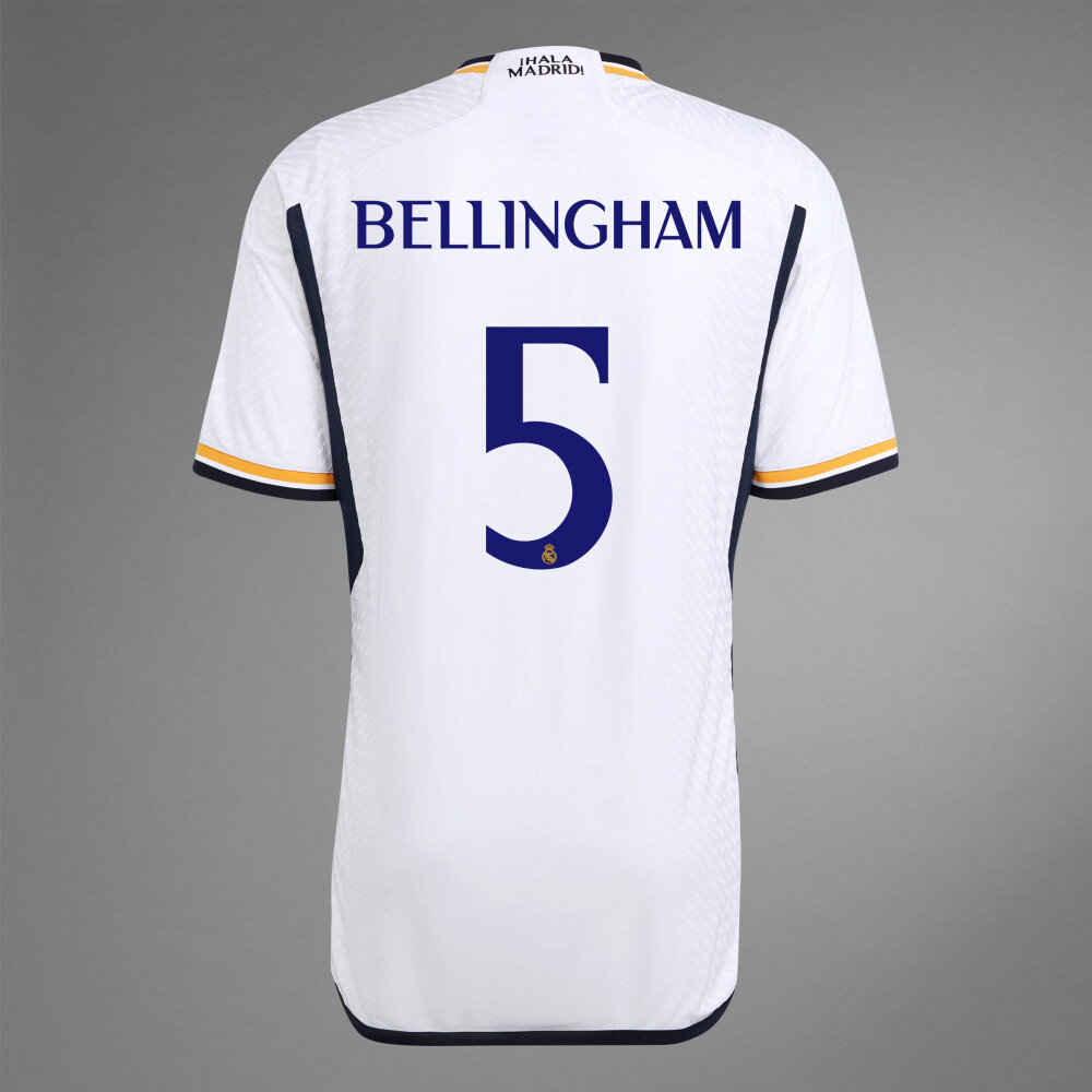 Real Madrid Home Jude Bellingham #9 Jersey Kit 2023/2024 (Player Version)