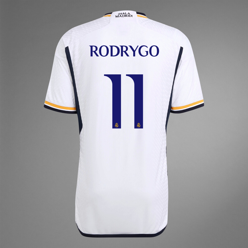 Real Madrid Home Rodrygo #11 Jersey Kit 2023/2024 (Player Version)