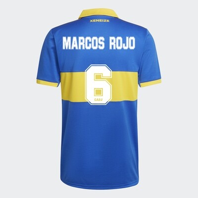 Boca Juniors Home Marcos Rojo #6 Jersey Shirt 22-23
