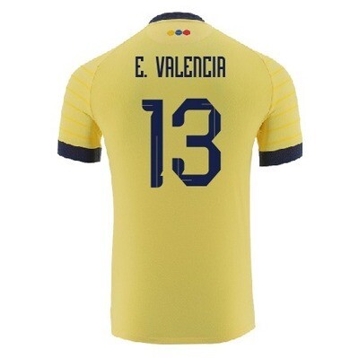 23-24 Ecuador Home Enner Valencia 13 Jersey