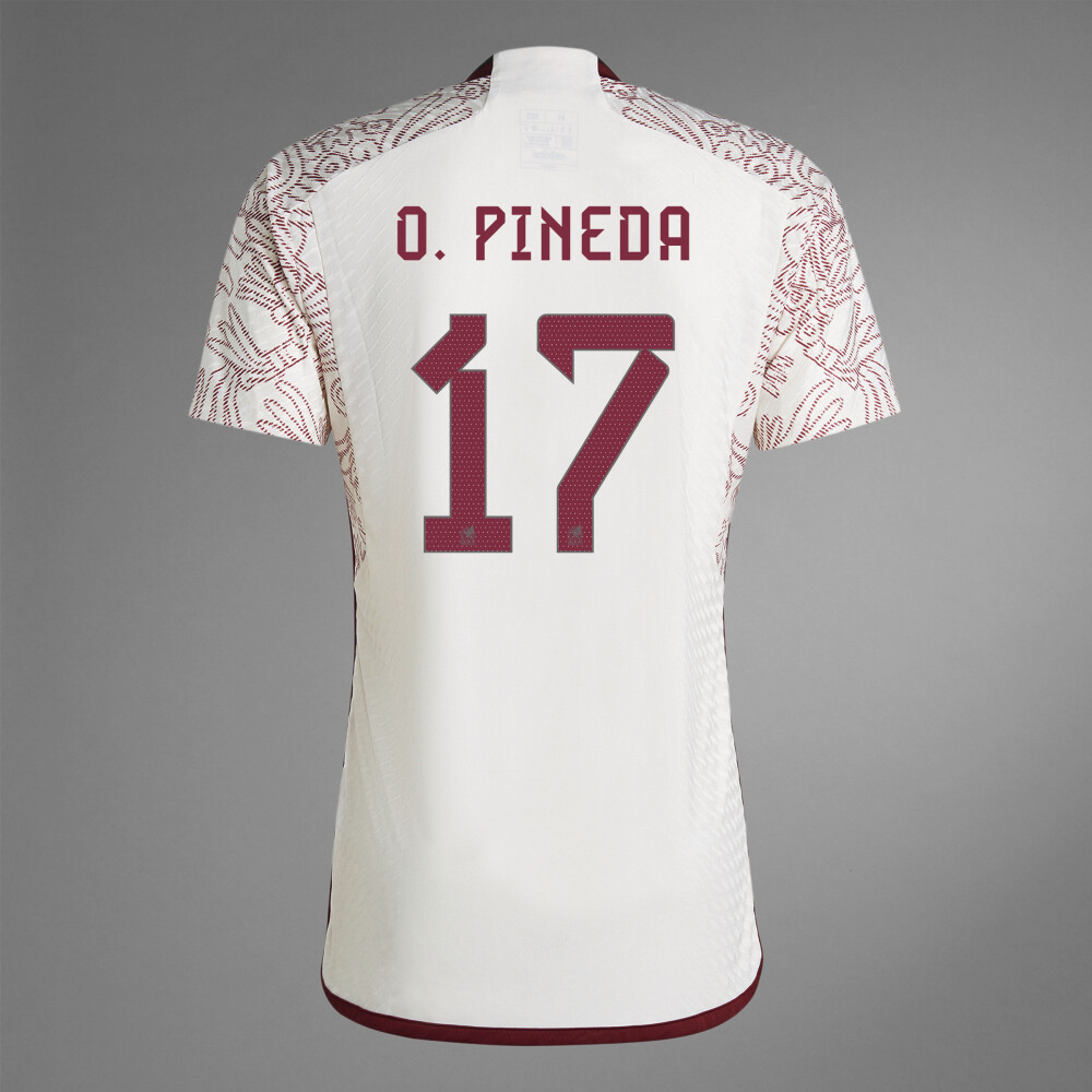 Mexico Orbelín Pineda 17 Away Jersey 2022/ 2023 (Player Version)