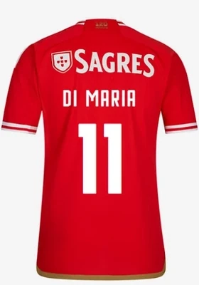 Benfica Home Ángel Di María #11 Jersey 2023-2024