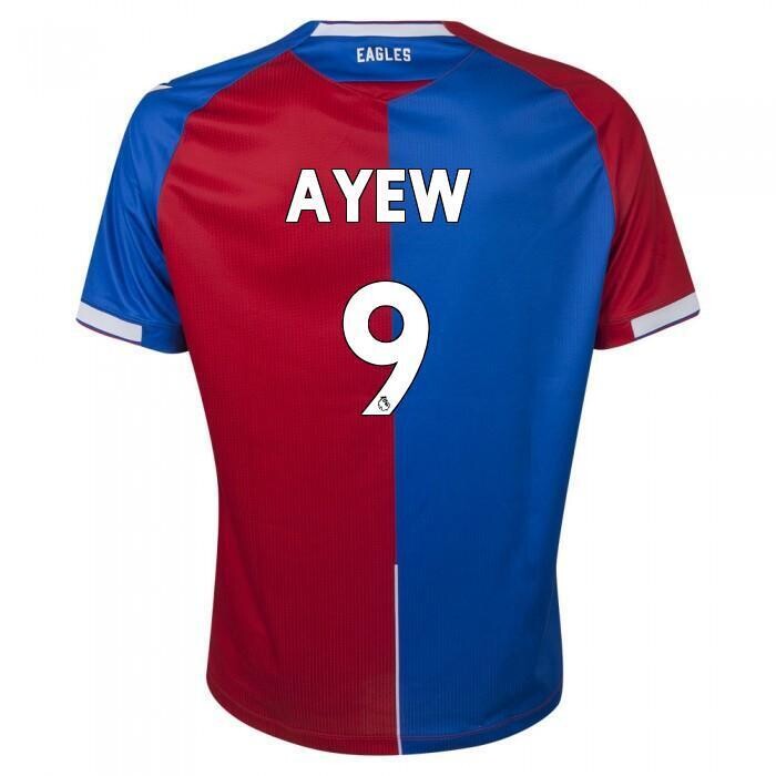 Crystal Palace Jordan Ayew 9  Home Jersey 2023-2024