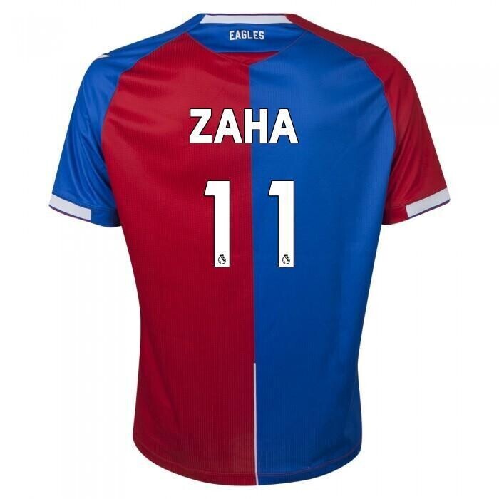 Crystal Palace Wilfried Zaha 11 Home Jersey 2023-2024