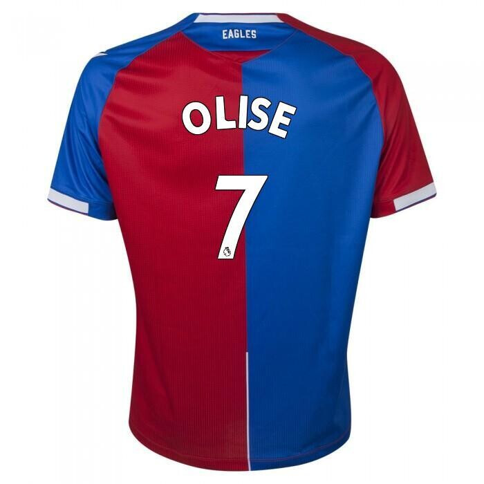 Crystal Palace Michael Olise 7 Home Jersey 2023-2024