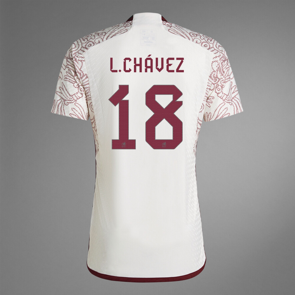 Mexico Luis Chávez 18  Away Jersey 2022/ 2023 (Player Version)