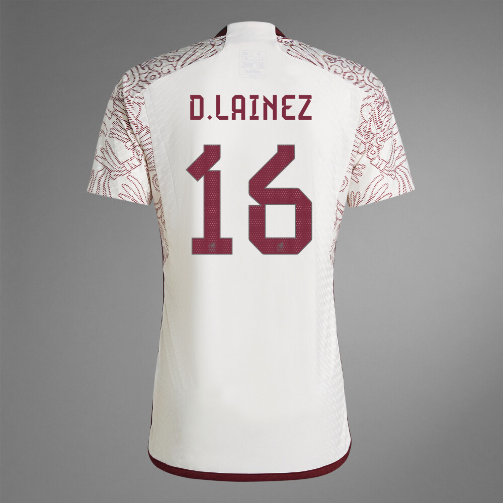 Mexico Diego Lainez 16 Away Jersey 2022/ 2023 (Player Version)