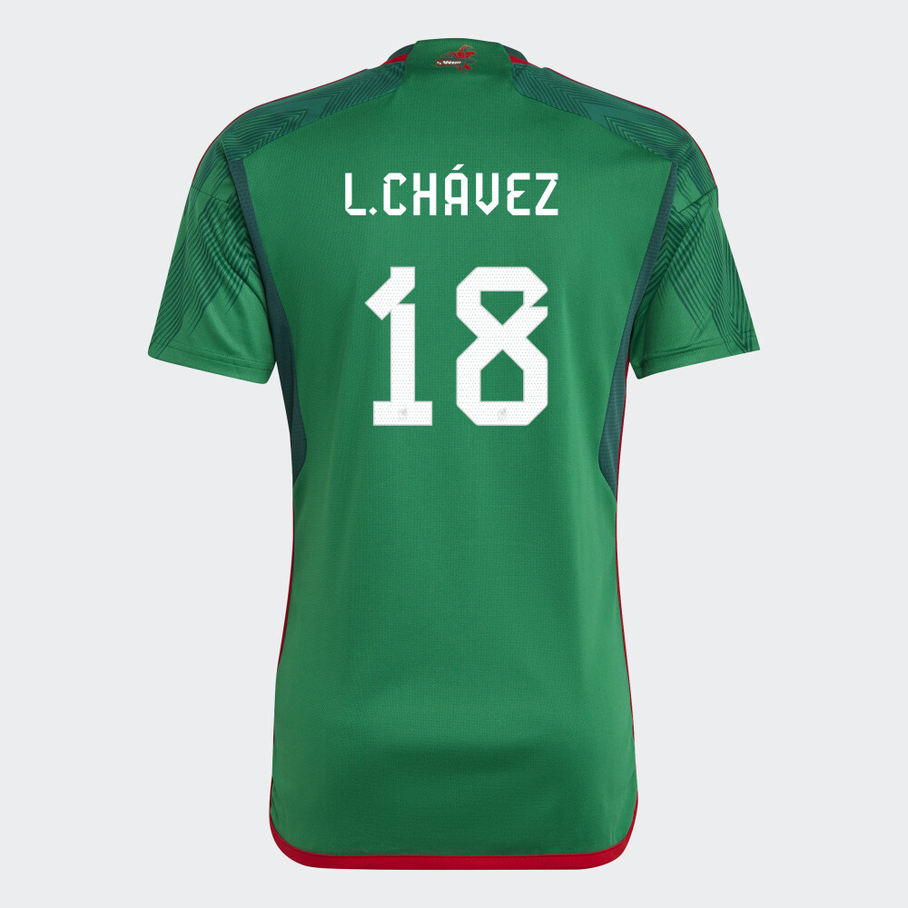 Mexico Luis Chávez 18 Home Jersey 2022/ 2023