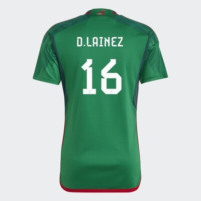 Mexico Diego Lainez 16 Home 2022/ 2023