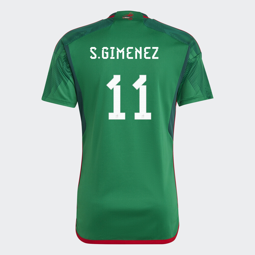Mexico Santiago Giménez 11 Home Jersey 2022/ 2023