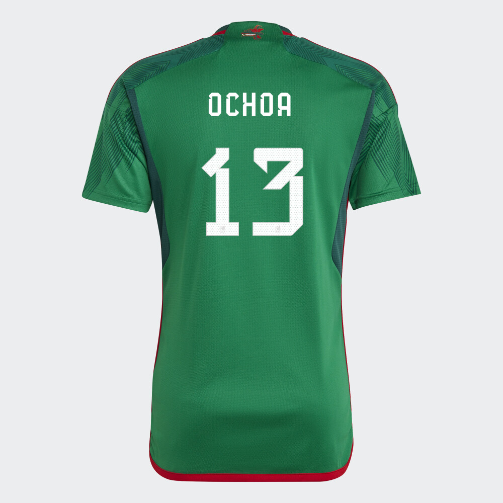 Mexico Guillermo Ochoa 13 Home Jersey 2022/ 2023