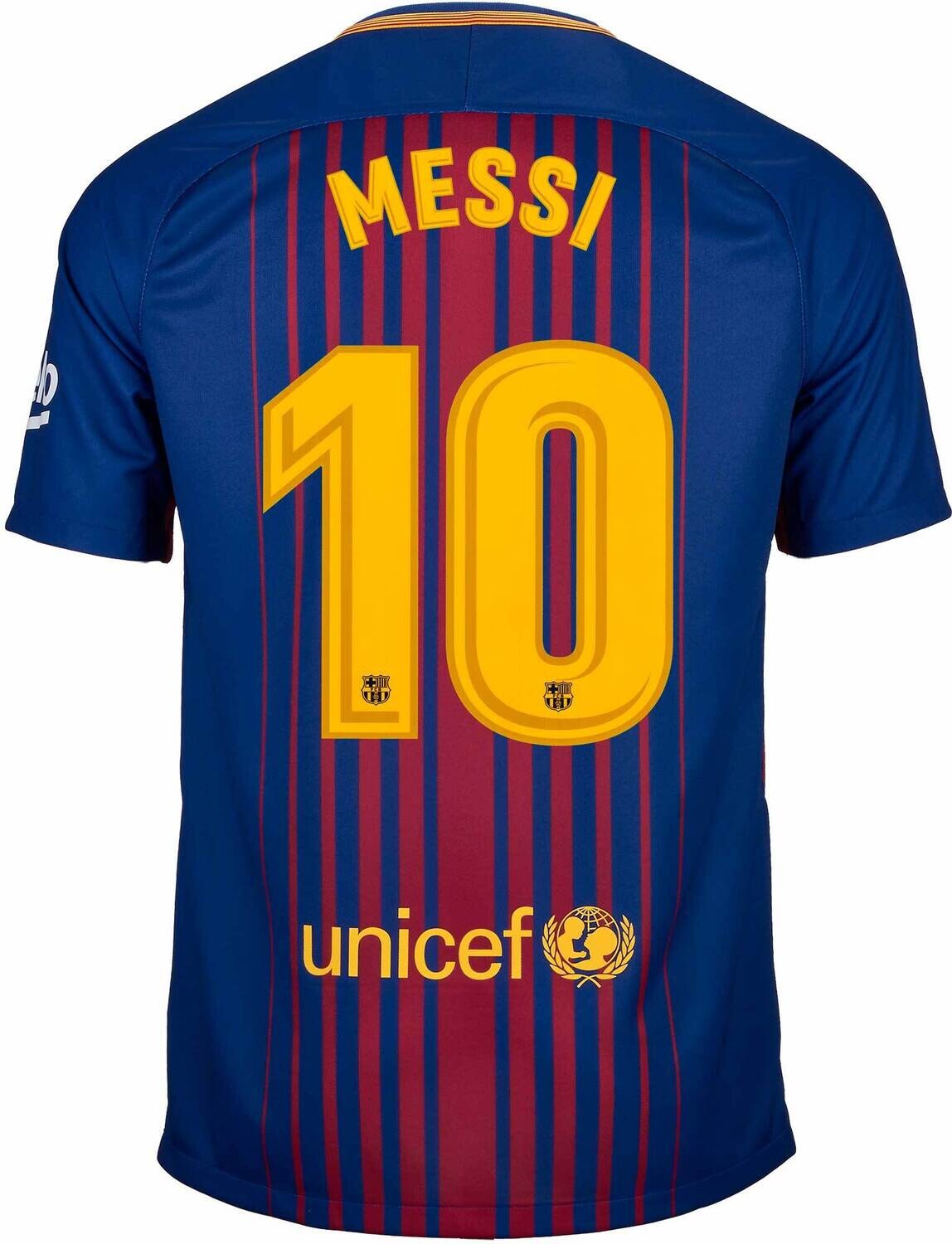 Barcelona Home Messi 10 Retro Jersey Shirt 2017 18