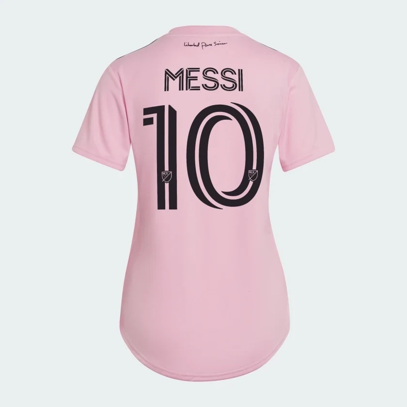 Inter Miami Home Messi 10 Pink Women&#39;s  Jersey 2022/23
