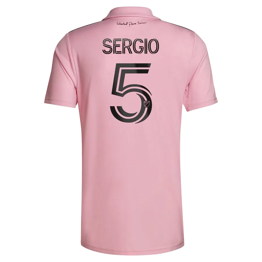 2023 Inter Miami Home Pink Jersey Sergio Busquets 5
