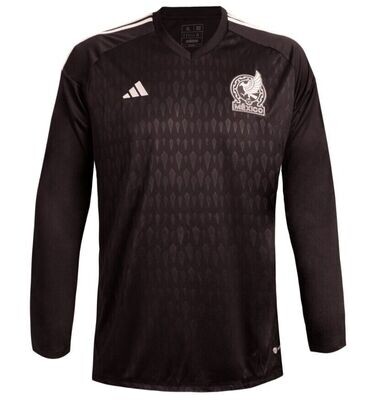 Mexico World Cup Goalkeeper Long Sleeve Black Jersey 2022