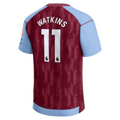 Aston Villa Home Ollie Watkins #11 Jersey 2023-2024