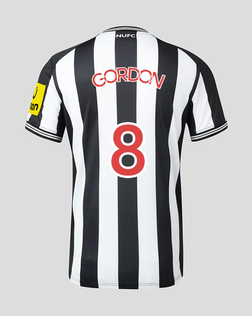 Newcastle United Home Anthony Gordon 8 Jersey 2023-2024