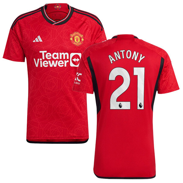 23-24 Manchester United Home Jersey Antony 21 EPL