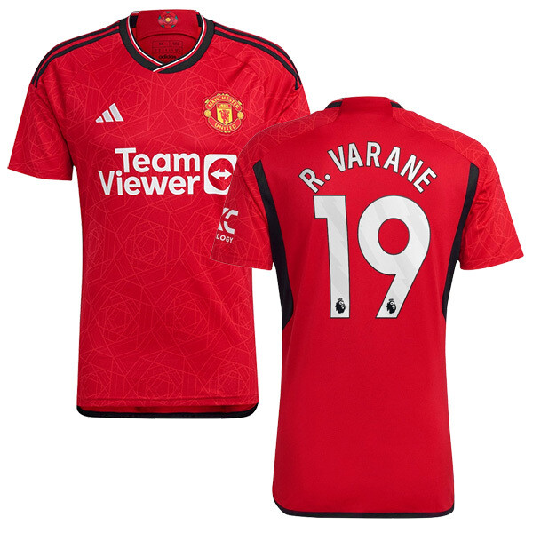 23-24 Manchester United Home Jersey R. Varane 19 EPL