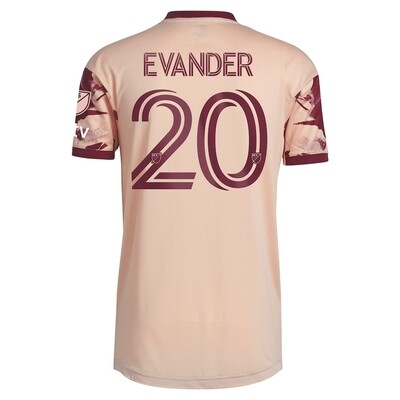 Portland Timbers Evander 20 Away Jersey 2022-2023 (Player Version)